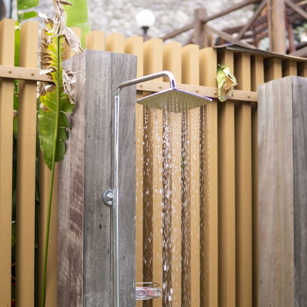 Outdoor Shower Plumbing in Sarasota